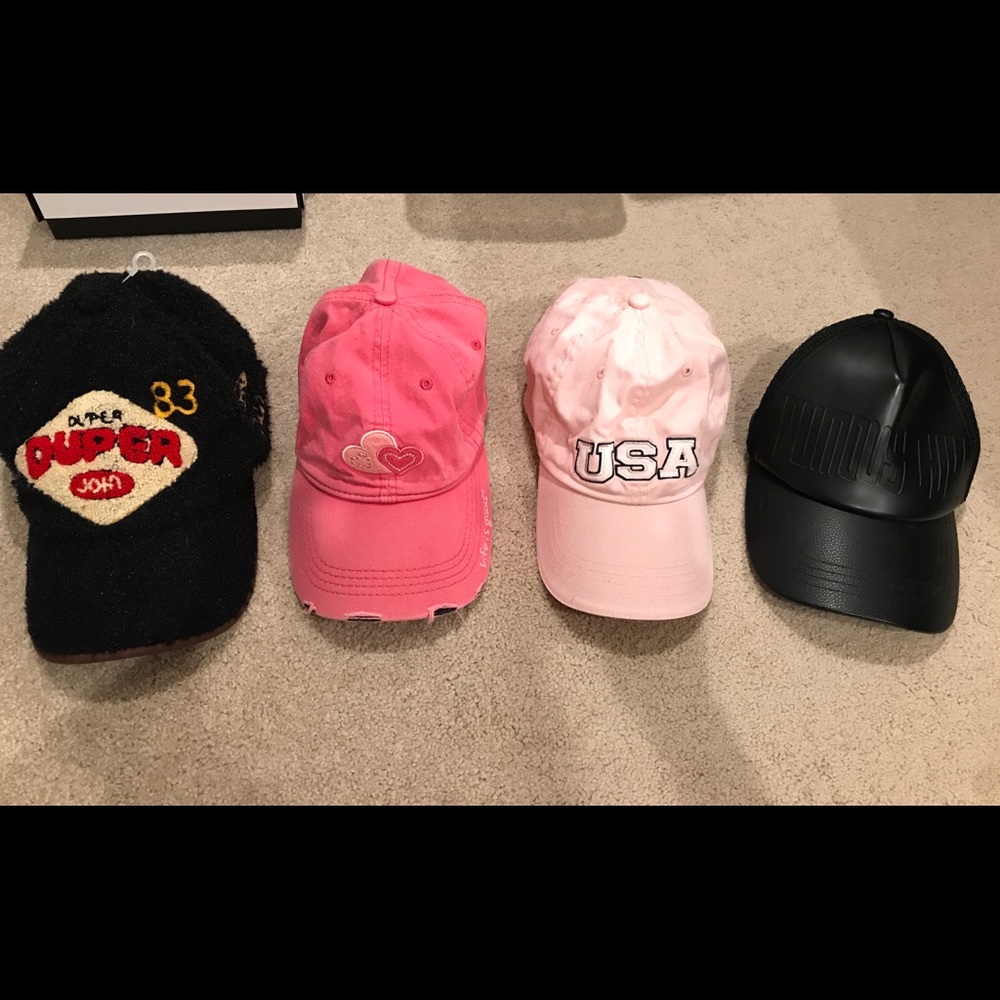 Bundle women girls baseball cap hat